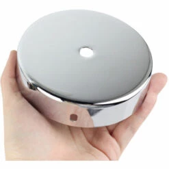 Ceiling Rose Pendant Cable Grip Flex Pince Plaque Pour Luminaire 100mm Choisir Lampe Suspension Multi Couleur Complet Ensemble Chrome—Triomphe -Treuil, cric, palan et accessoires Soldes Boutique 55532822 3