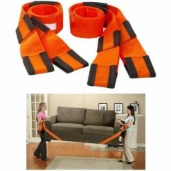 Levage Et Déplacement Des Objets Lourds, Sangle De Transport, Sangle De Levage Pour Objets Sans Douleurs Au Dos, Sangles Et Sangles,Starlight,2Pcs