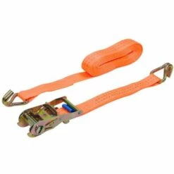 ABTECH Sangle D'arrimage à Cliquet 2 Tonnes - 10m X 35mm - Crochets Fermés