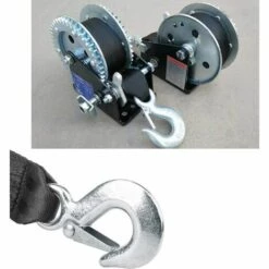 DECKON Sangle De Treuil De Remorque Sangle De Treuil De Remorque De Bateau Marin Robuste Avec Crochet De Sécurité, Résistance à La Rupture 10000 LB (5 CM * 6 M) 7 DECKON Sangle De Treuil De Remorque Sangle De Treuil De Remorque De Bateau Marin Robuste Avec Crochet De Sécurité, Résistance à La Rupture 10000 LB (5 CM * 6 M) -Treuil, cric, palan et accessoires Soldes Boutique 56106280 4