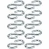 CYCLINGCOLORS 10x Crochet En S Acier Diamètre 5mm Universel Fixation Corde Cuisine Vaisselle Mural Rideau