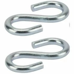 CYCLINGCOLORS 2x Crochet En S Acier Diamètre 7mm Universel Fixation Corde Cuisine Vaisselle Mural Rideau