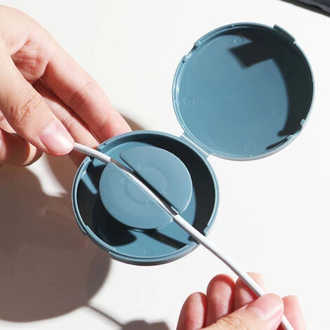 ILOVEMILAN Enrouleurs De Câble, Enrouleur De Gestion De Câble Compact à Enrouleur Vide, étui Organisateur De Cordon Rétractable Pour Câble USB (orange) 2 ILOVEMILAN Enrouleurs De Câble, Enrouleur De Gestion De Câble Compact à Enrouleur Vide, étui Organisateur De Cordon Rétractable Pour Câble USB (orange) – Image 2