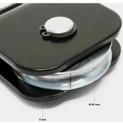 MONLY Poulie De Mouflage Ouvrante 4t Treuil Guide De Câble Bloc Snatch Poulie Déviation -Treuil, cric, palan et accessoires Soldes Boutique 57218751 5