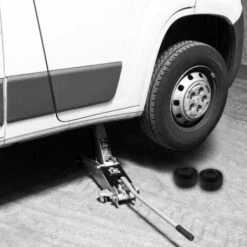 DECKON Cric De Levage,Bloc De Caoutchouc Pour Cric Parfait Pour Levage Hydraulique Résistant Et Solide Protéger Le Bas De Caisse -Treuil, cric, palan et accessoires Soldes Boutique 57241583 5