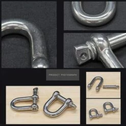 DECKON Manille En Acier Inoxydable En Forme De D, Filetée, Utilisée Pour Le Gréement Lourd, Le Recyclage De Véhicules, Le Remorquage, Facile à Transporter M6 8 DECKON Manille En Acier Inoxydable En Forme De D, Filetée, Utilisée Pour Le Gréement Lourd, Le Recyclage De Véhicules, Le Remorquage, Facile à Transporter M6 -Treuil, cric, palan et accessoires Soldes Boutique 57241637 4