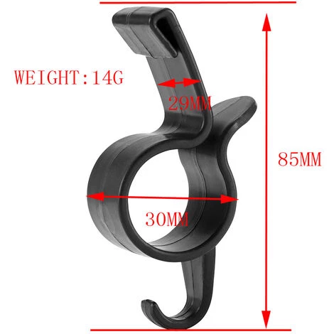 FONTAINEBLEAU Porte-parapluie De Coffre De Voiture,4 Pcs Support De Montage De Coffre Arrière Parapluie Organisateur De Crochet Suspendu Organisateur Porte-parapluie D'installation Pour Sacs De Parapluie Fonepro Noir 2 FONTAINEBLEAU Porte-parapluie De Coffre De Voiture,4 Pcs Support De Montage De Coffre Arrière Parapluie Organisateur De Crochet Suspendu Organisateur Porte-parapluie D'installation Pour Sacs De Parapluie Fonepro Noir – Image 2