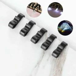 STARLIGHT SL.GT 50 Pièces Crochets De Gouttière En Plastique Crochet De Lumière De Noël Crochets à Pince En Forme S(Noir) 8 STARLIGHT SL.GT 50 Pièces Crochets De Gouttière En Plastique Crochet De Lumière De Noël Crochets à Pince En Forme S(Noir) -Treuil, cric, palan et accessoires Soldes Boutique 57986871 4