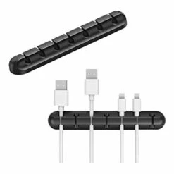 ILOVEMILAN Pinces Pour Câbles Organisateur De Gestion Des Câbles, Crochets Adhésifs, Support De Câble Pour Câbles D'alimentation Et Câbles Pour Accessoires De Charge, Câble De Souris, PC, Bureau Et Maison (7)