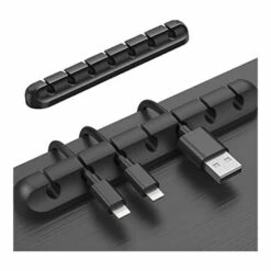 ILOVEMILAN Pinces Pour Câbles Organisateur De Gestion Des Câbles, Crochets Adhésifs, Support De Câble Pour Câbles D'alimentation Et Câbles Pour Accessoires De Charge, Câble De Souris, PC, Bureau Et Maison (7) -Treuil, cric, palan et accessoires Soldes Boutique 58072125 3