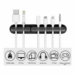 ILOVEMILAN Pinces Pour Câbles Organisateur De Gestion Des Câbles, Crochets Adhésifs, Support De Câble Pour Câbles D'alimentation Et Câbles Pour Accessoires De Charge, Câble De Souris, PC, Bureau Et Maison (7) -Treuil, cric, palan et accessoires Soldes Boutique 58072125 4