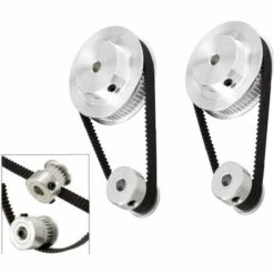 TRIOMPHE 2gt Synchrone Roue 20 60 Dents Bore En Aluminium Poulie Synchrone Gt2 Courroie Système De Poulie，T-Audace -Treuil, cric, palan et accessoires Soldes Boutique 58165059 5