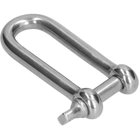 FR-LIFE BR-Vie 10 Pièces Longue D Manille 304 En Acier Inoxydable Ancre Droite Vis Broche Chaîne Câble Câble Connecteur(M4) 2 FR-LIFE BR-Vie 10 Pièces Longue D Manille 304 En Acier Inoxydable Ancre Droite Vis Broche Chaîne Câble Câble Connecteur(M4) – Image 2