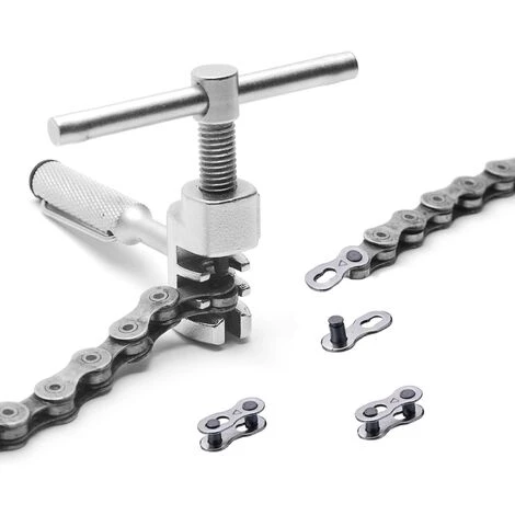 MACARON Attache Rapide Chaine Velo Pour 6, 7, 8, Chaîne De Vitesse, Argent, Réutilisable (6 7 8 Vitesses 8 Paires )LO-Ron 4 MACARON Attache Rapide Chaine Velo Pour 6, 7, 8, Chaîne De Vitesse, Argent, Réutilisable (6 7 8 Vitesses 8 Paires )LO-Ron – Image 4