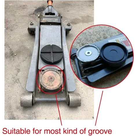 MACARON Jack Pad, Bloc De Cric En Caoutchouc Avec Fente En Croix, Outil De Tampon De Disque De Levage, Pour Chariot Et Plate-Forme De Levage LO-Ron 4 MACARON Jack Pad, Bloc De Cric En Caoutchouc Avec Fente En Croix, Outil De Tampon De Disque De Levage, Pour Chariot Et Plate-Forme De Levage LO-Ron – Image 4