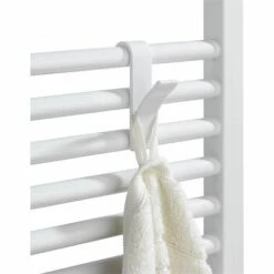 AOUGO Crochet De Radiateur, Crochet De Radiateur Sèche-serviettes, Plastique Blanc, Lot De 2 -Treuil, cric, palan et accessoires Soldes Boutique 58575698 4