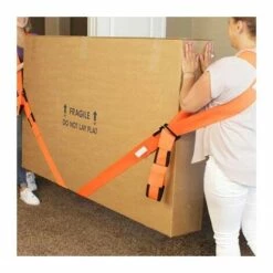 MEDIA WAVE STORE ® 2 Sangles De Levage Pour Objets Lourds CARRY EASIER Pour Deux Personnes -Treuil, cric, palan et accessoires Soldes Boutique 59227858 4