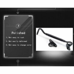 ZOLGINAH 2 Pièces Crochet De Cabine, Support Fenêtre,Crochet Fermeture Porte,Acier Inoxydable Shed Loquet Pour Porte De Hangar Porte De Garage Les Fenêtres Cabine,6 Pouce/le Noir -Treuil, cric, palan et accessoires Soldes Boutique 59345572 4