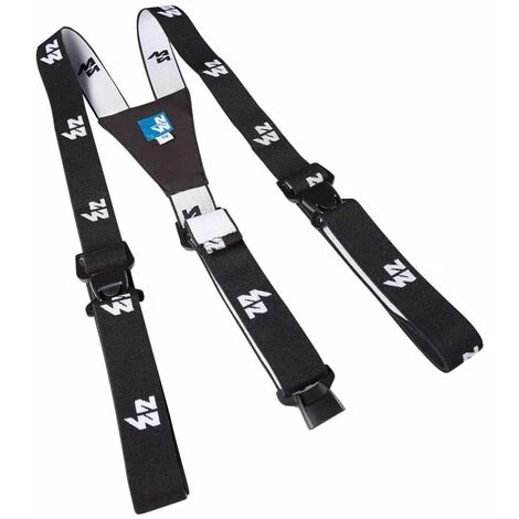 BRETELLES BANDE ELASTIQUE 3 CLIPS PLASTIQUES NOIR - North Ways - Noir 2 BRETELLES BANDE ELASTIQUE 3 CLIPS PLASTIQUES NOIR - North Ways - Noir – Image 2