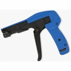 CATHERINE Pistolet Serre-câbles - Outil De Fixation Et De Coupe Avec Manche En Acier Spécial Pour Serre-câbles En Nylon Fixation Et Coupe Bleu