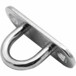 MODOU 6 Pièces Plaques à œillets Plaque De Couverture En Acier Inoxydable Plaque De Mât De 6mm Crochets De Fixation Robustes Pour Crochets Muraux Chaises Suspendues Auvent Accessoires De Bateau Etc -Treuil, cric, palan et accessoires Soldes Boutique 59466104 4