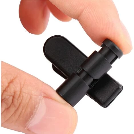 IRISFR Clips De Fil D'Écouteur Clip De Montage Rotatif à 360 Degrés Pour Écouteurs Pour La Fixation Du Fil Du Casque Organiser Pour Course à Pied Randonnée Marche, 39*27mm-Lilaris 3Pcs 4 IRISFR Clips De Fil D'Écouteur Clip De Montage Rotatif à 360 Degrés Pour Écouteurs Pour La Fixation Du Fil Du Casque Organiser Pour Course à Pied Randonnée Marche, 39*27mm-Lilaris 3Pcs – Image 4