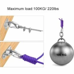 IRISFR Lilaris 6 Pièces 304 Mousqueton En INOX, Mousqueton INOX 50mm, Mousqueton Acier Inoxydable 304 Forme D'Oeuf, Pour L'Alpinisme Camping Randonnée En Plein Air -Treuil, cric, palan et accessoires Soldes Boutique 59618208 3