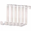 IRISFR Lilaris 6pcs Crochets De Porte,Durable Et Sans Percage,Robuste Crochet Porte Manteau XXL Protection En Mousse Reversible Crochets Serviette Crochet à Vêtements Chapeau Crochets,pour Portes Tiroirs Placards