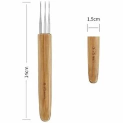 FONTAINEBLEAU Fonepro 2 Pcs Crochet Locks Cheveux, Crochet Outil Cheveux, Aiguilles Crochet, Crochet Tricot, Crochet Pour Locks, Crochets En Bambou Pour Dreadlocks, Verrouillage Cheveux Pour Tresse DIY 7 FONTAINEBLEAU Fonepro 2 Pcs Crochet Locks Cheveux, Crochet Outil Cheveux, Aiguilles Crochet, Crochet Tricot, Crochet Pour Locks, Crochets En Bambou Pour Dreadlocks, Verrouillage Cheveux Pour Tresse DIY -Treuil, cric, palan et accessoires Soldes Boutique 59668335 3