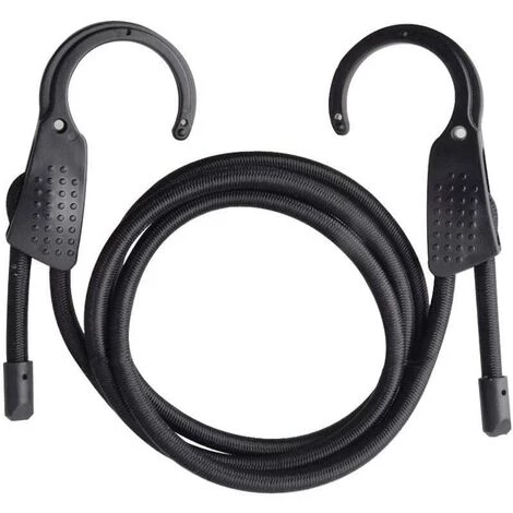 MINKUROW Tendeur Crochet En Acier Ouverture Extra Large, Elastiques Tendeur Bagage Avec Mousqueton, Noir 2 MINKUROW Tendeur Crochet En Acier Ouverture Extra Large, Elastiques Tendeur Bagage Avec Mousqueton, Noir – Image 2