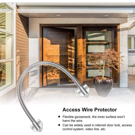 STARLIGHT Boucle De Porte, SL.GT Avec Col De Cygne Flexible à Montage Apparent Protecteur De Câble De Porte, Manchon De Montage Exposé 2 STARLIGHT Boucle De Porte, SL.GT Avec Col De Cygne Flexible à Montage Apparent Protecteur De Câble De Porte, Manchon De Montage Exposé – Image 2