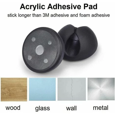 LITZEE Lot De 6 Clips Câble Durable, Range-câbles Et Serre-câbles, Self-adhésif, Organiseur Et Rangement De Bureau Accessoire De Rangement Pour Cuisine 2 LITZEE Lot De 6 Clips Câble Durable, Range-câbles Et Serre-câbles, Self-adhésif, Organiseur Et Rangement De Bureau Accessoire De Rangement Pour Cuisine – Image 2