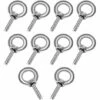 CHANCEY Lot De 10 Boulons à œil M4*10 En Acier Inoxydable 304 - Anneau De Levage - Forme De Bague Filetage Mâle De De Poids Marin Boulons Et Divers équipements De Levage D'ingénierie,SEMAket