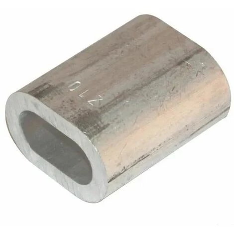 CYCLINGCOLORS Manchon à Sertir 11mm Aluminium Pour Câble Acier Armature Raccord Connecteur Réparation Serre 1 CYCLINGCOLORS Manchon à Sertir 11mm Aluminium Pour Câble Acier Armature Raccord Connecteur Réparation Serre