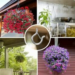 STARLIGHT SL.GT 20pcs Crochet Plafond Charge Lourde Crochet A Visser Pour Suspension De Lumières Murales, D'armoire, De Plafond Avec Boucle De Sécurité 7 STARLIGHT SL.GT 20pcs Crochet Plafond Charge Lourde Crochet A Visser Pour Suspension De Lumières Murales, D'armoire, De Plafond Avec Boucle De Sécurité -Treuil, cric, palan et accessoires Soldes Boutique 60954701 3