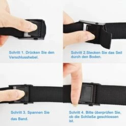 ILOVEMILAN 4 Sangles D'arrimage 3m Avec Verrou De Serrage, Sangle 25mm, Noir Sangle Velo , Sangle A Cliquet, Avec Verrou De Serrage, Sangle Moto Remorque 9 ILOVEMILAN 4 Sangles D'arrimage 3m Avec Verrou De Serrage, Sangle 25mm, Noir Sangle Velo , Sangle A Cliquet, Avec Verrou De Serrage, Sangle Moto Remorque -Treuil, cric, palan et accessoires Soldes Boutique 61269070 5