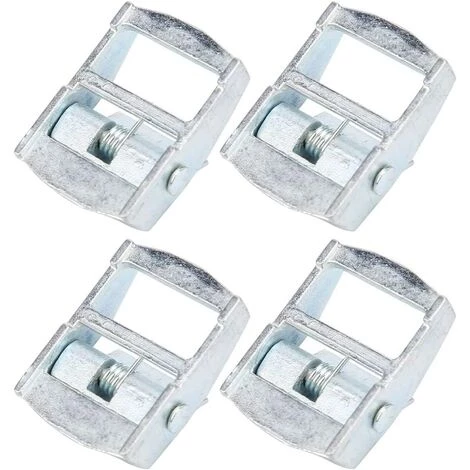 EAUDACè Boucle En Alliage De Zinc, 4 Pièces Boucle En Alliage De Zinc Pour Les Cargaisons D'arrimage Robustes Sangle Tendeur Fixe Boucle à Cliquet(25mm) 4 EAUDACè Boucle En Alliage De Zinc, 4 Pièces Boucle En Alliage De Zinc Pour Les Cargaisons D'arrimage Robustes Sangle Tendeur Fixe Boucle à Cliquet(25mm) – Image 4