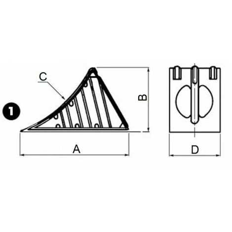 LEM SELECT Cale De Roue Peinte ø 360 2 LEM SELECT Cale De Roue Peinte ø 360 – Image 2