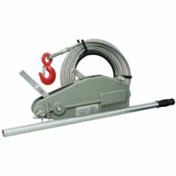 Varan Motors - Hoh800 Tire-fort, Tire-câble Manuel, Treuil De Halage à Levier 800Kg + Câble 20 Mètres ø8.3mm - Gris 7 Varan Motors - Hoh800 Tire-fort, Tire-câble Manuel, Treuil De Halage à Levier 800Kg + Câble 20 Mètres ø8.3mm - Gris -Treuil, cric, palan et accessoires Soldes Boutique 624343 3