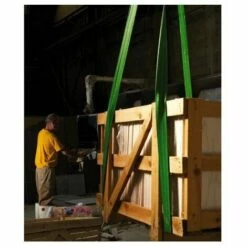 INDUSTRIAS MURTRA Elingue Plate Double Epaisseur A Boucles Violet 1 T Longueur Utile 3 M