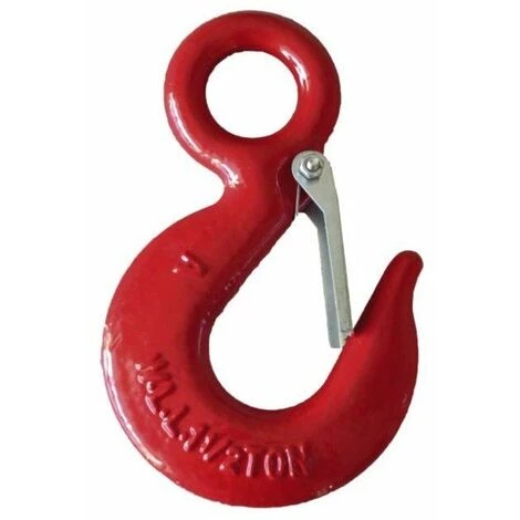 VIGOUROUX Crochet De Levage A Linguet -acier Allie- 3t 1 VIGOUROUX Crochet De Levage A Linguet -acier Allie- 3t