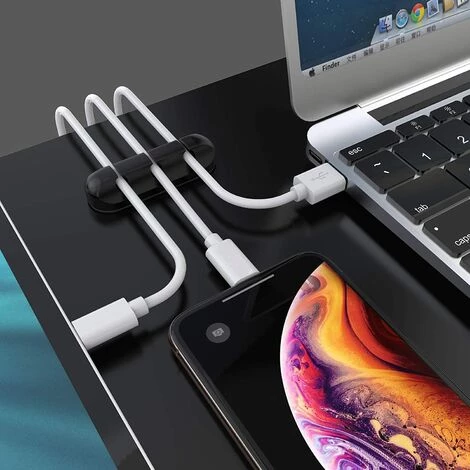 LYCXAMES Support De Cable Serre-cables Gestion Des Cables, Paquet De 3 Pinces Pour Cables Gestion Des Cables Organisateur De Cables Gestion De Cables Polyvalente-D 2 LYCXAMES Support De Cable Serre-cables Gestion Des Cables, Paquet De 3 Pinces Pour Cables Gestion Des Cables Organisateur De Cables Gestion De Cables Polyvalente-D â Image 2