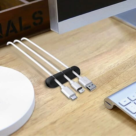 LYCXAMES Support De Cable Serre-cables Gestion Des Cables, Paquet De 3 Pinces Pour Cables Gestion Des Cables Organisateur De Cables Gestion De Cables Polyvalente-D 4 LYCXAMES Support De Cable Serre-cables Gestion Des Cables, Paquet De 3 Pinces Pour Cables Gestion Des Cables Organisateur De Cables Gestion De Cables Polyvalente-D â Image 4