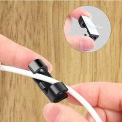 LYCXAMES 60 Pièces De Serre-cables, Support De Cable Avec Base Adhésive, Jeu De Serre-cables Pour Bureau, Cordon D'alimentation, Transparent 8 LYCXAMES 60 Pièces De Serre-cables, Support De Cable Avec Base Adhésive, Jeu De Serre-cables Pour Bureau, Cordon D'alimentation, Transparent -Treuil, cric, palan et accessoires Soldes Boutique 63814177 4