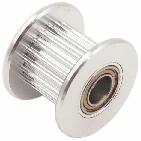 SINCèREETALI 2 GT GT2 Courroie Poulie De Renvoi En Aluminium 20 Dents Dent 3 Mm Alésage 5 Mm Pour Imprimante 3d Courroie De Distribution 6 Mm 10 Mm De Largeur (lot De 5 Pièces) (10 Mm - 20T - Alésage 5 Mm, Avec Dent 2 SINCèREETALI 2 GT GT2 Courroie Poulie De Renvoi En Aluminium 20 Dents Dent 3 Mm Alésage 5 Mm Pour Imprimante 3d Courroie De Distribution 6 Mm 10 Mm De Largeur (lot De 5 Pièces) (10 Mm - 20T - Alésage 5 Mm, Avec Dent – Image 2