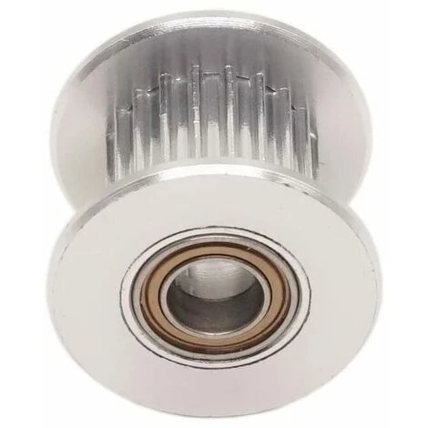 SINCèREETALI 2 GT GT2 Courroie Poulie De Renvoi En Aluminium 20 Dents Dent 3 Mm Alésage 5 Mm Pour Imprimante 3d Courroie De Distribution 6 Mm 10 Mm De Largeur (lot De 5 Pièces) (10 Mm - 20T - Alésage 5 Mm, Avec Dent 4 SINCèREETALI 2 GT GT2 Courroie Poulie De Renvoi En Aluminium 20 Dents Dent 3 Mm Alésage 5 Mm Pour Imprimante 3d Courroie De Distribution 6 Mm 10 Mm De Largeur (lot De 5 Pièces) (10 Mm - 20T - Alésage 5 Mm, Avec Dent – Image 4
