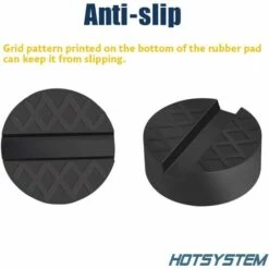 AOUGO Coussinet De Cric Universel, Bloc De Support De Protection De Soudure De Pincement De Rail De Cadre Antidérapant En Caoutchouc Fendu Pour Cric De Voiture (lot De 2) 7 AOUGO Coussinet De Cric Universel, Bloc De Support De Protection De Soudure De Pincement De Rail De Cadre Antidérapant En Caoutchouc Fendu Pour Cric De Voiture (lot De 2) -Treuil, cric, palan et accessoires Soldes Boutique 63967240 3