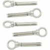 GALOZZOIT Paquet De 5 Vis à Boulon à œil à Expansion Avec Anneau De Levage En Acier Inoxydable M6x70mm