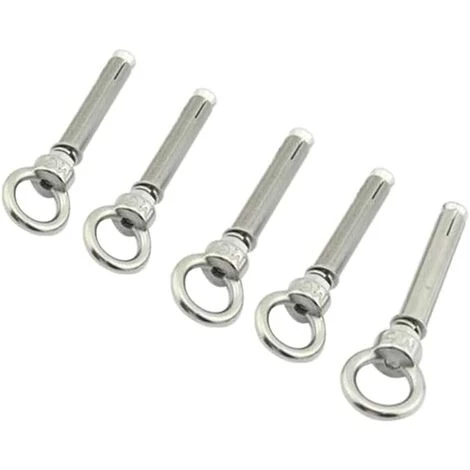 GALOZZOIT Paquet De 5 Vis à Boulon à œil à Expansion Avec Anneau De Levage En Acier Inoxydable M6x70mm 4 GALOZZOIT Paquet De 5 Vis à Boulon à œil à Expansion Avec Anneau De Levage En Acier Inoxydable M6x70mm – Image 4