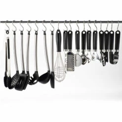 EAUDACè 10 Pièces S Crochets Acier Inoxydable Crochets En Forme S Crochets De Suspension Crochets De Poêle De Cuisine Salle De Bain -Treuil, cric, palan et accessoires Soldes Boutique 64174769 4